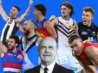 There are four teams in the running for the AFL flag this year, writes Leigh Matthews.