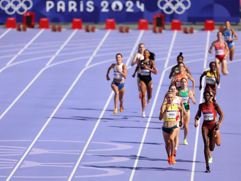 Jessica Hull in the 1500m.