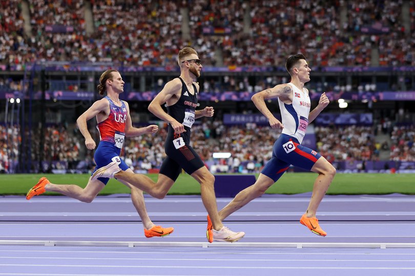 The two heavyweights looked set to take the top two positions until Hocker spoiled the party.