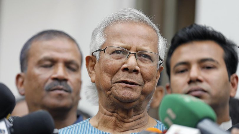 Student leaders wanted Muhammad Yunus as the chief adviser to Bangladesh's interim government. (AP PHOTO)