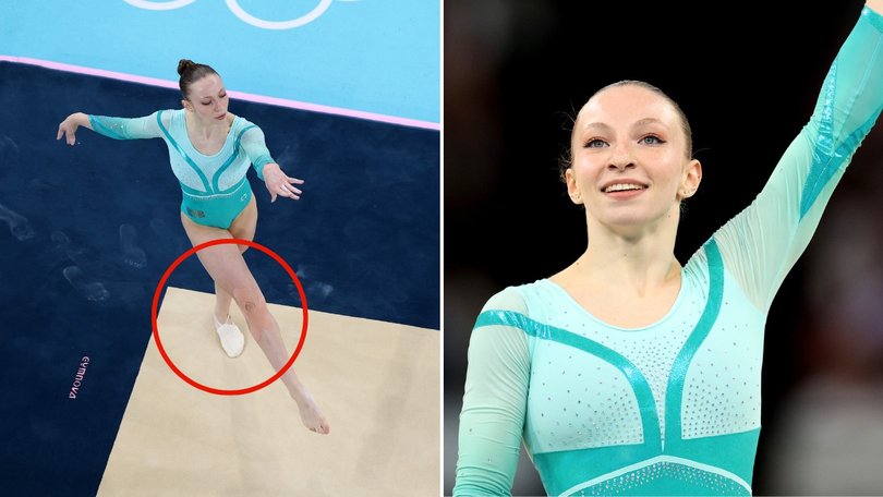 Ana Bărbosu thought she had the bronze medal but burst into tears after the appeal.