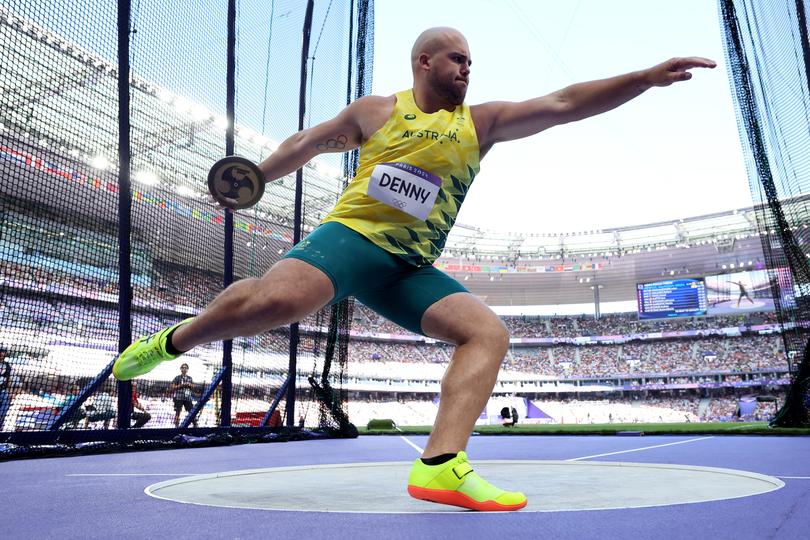 Matthew Denny of Team Australia.