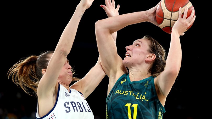 The Opals’ French resurgence has pushed them into a likely semi-final with the US after Australia thumped Serbia 85-67 in their Olympics quarter-final.