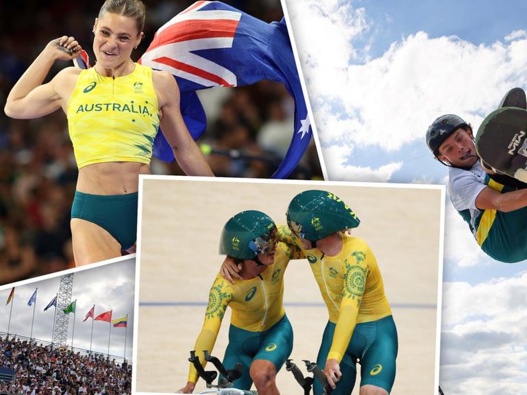 It was an incredible day of Australian action in Paris as Australia claimed four more gold medals to breach uncharted territory.