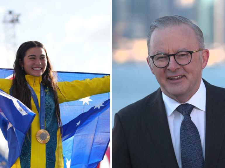 Anthony Albanese breaks silence after on rumours of a new public holiday after record Aussie medal tally in Paris