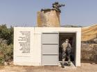 A soldier enters a shelter near the Israel border with Lebanon, in Snir, Israel, on July 16, 2024. As tensions again escalate with Hezbollah, Israelis face the prospect of another “lost year” in the evacuated north. (Avishag Shaar-Yashuv/The New York Times)