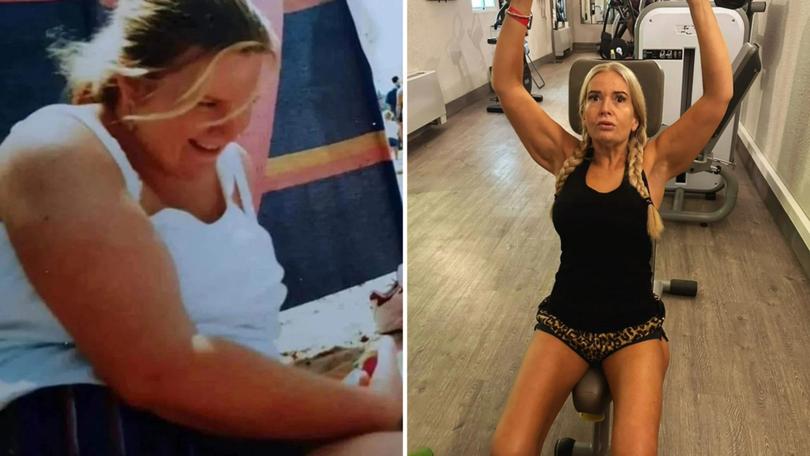 Sarah-Jane Clark lost 80kg but still needs to fight her ‘fat brain’.