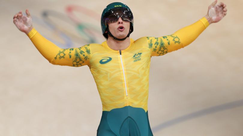 WA’s Matthew Richardson has capped off a rapid rise by winning a silver medal in the track cycling men’s individual sprint.