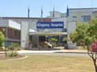 A man has been shot by police at Kingaroy Hospital.