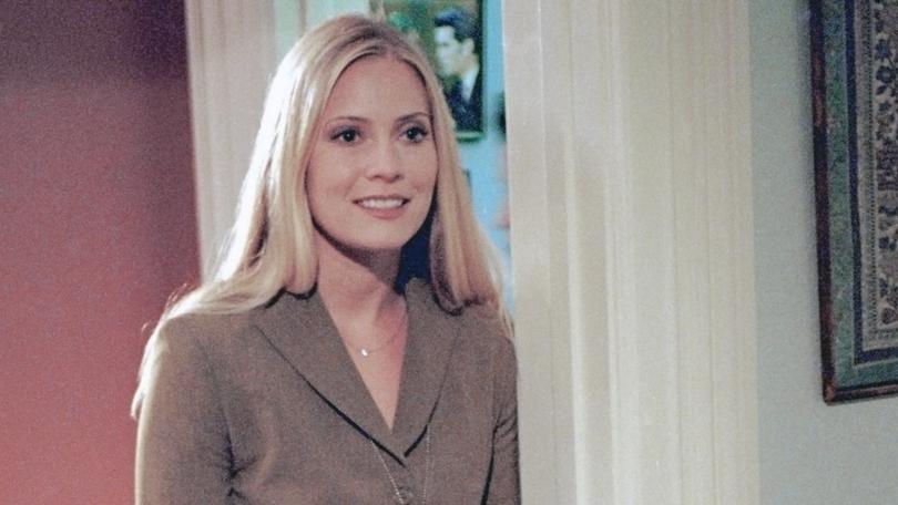 Emily Procter as Ainsley Hayes in The West Wing.