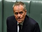 Disabilities Minister Bill Shorten fronted a press conference to talk about how, at $42 billion a year, the NDIS was devouring too much of the Federal Budget.