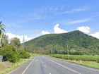 A man in his 30s was driving a Nissan Navara on the rural Shute Harbour Rd in Mount Marlow, near Airlie Beach, when the car crossed into the path of an oncoming Toyota Landcruiser.