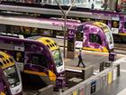 File image of V/Line trains.