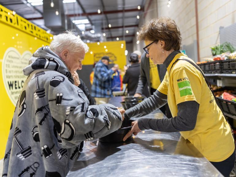 OzHarvest has opened a free supermarket in Adelaide.