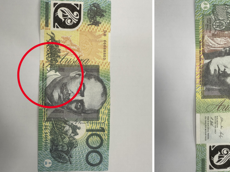 Police in Tasmania have issued a warning over a handful of counterfeit $100 notes that have been circulating.