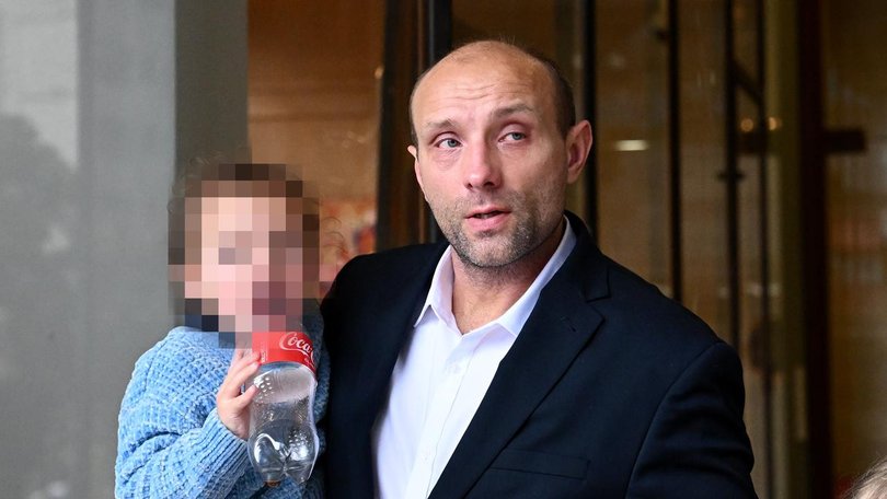 Martin Bielecki has finally faced court 18 years after indecently assaulting a woman. (Bianca De Marchi/AAP PHOTOS)