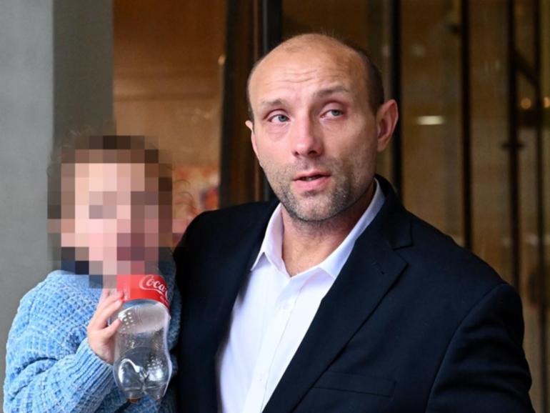 Martin Bielecki has finally faced court 18 years after indecently assaulting a woman. (Bianca De Marchi/AAP PHOTOS)