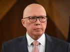 Peter Dutton says his ‘captain’s call’ to push for the introduction of a blanket ban on Palestinians fleeing from Gaza is not discrimination.