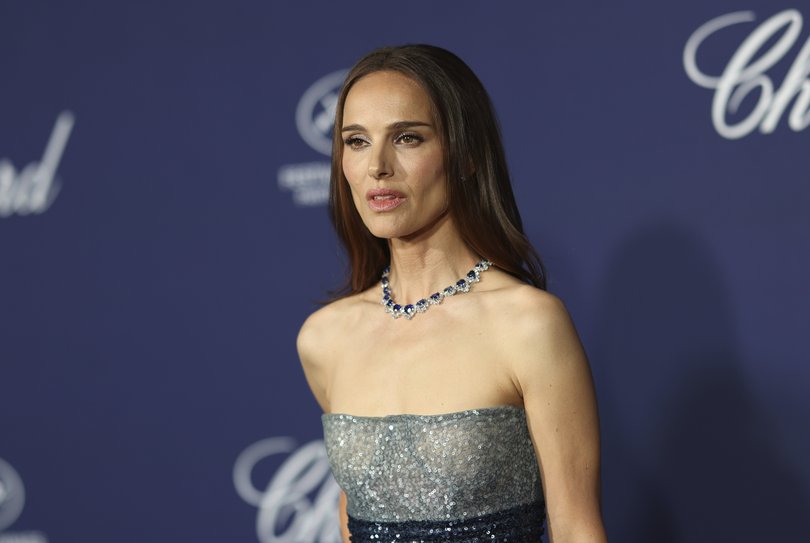 Natalie Portman poses for photographers upon arrival at the Chopard trophy dinner during the 76th international film festival, Cannes, southern France, Friday, May 19, 2023. (Photo by Vianney Le Caer/Invision/AP)