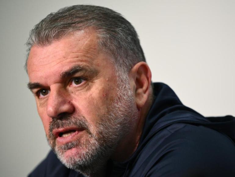 Tottenham's Australian coach Ange Postecoglou is about to start his second Premier League season. (Joel Carrett/AAP PHOTOS)