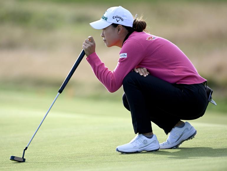 Minjee Lee has a one-shot lead through an incompleted opening round in the Women’s Scottish Open.