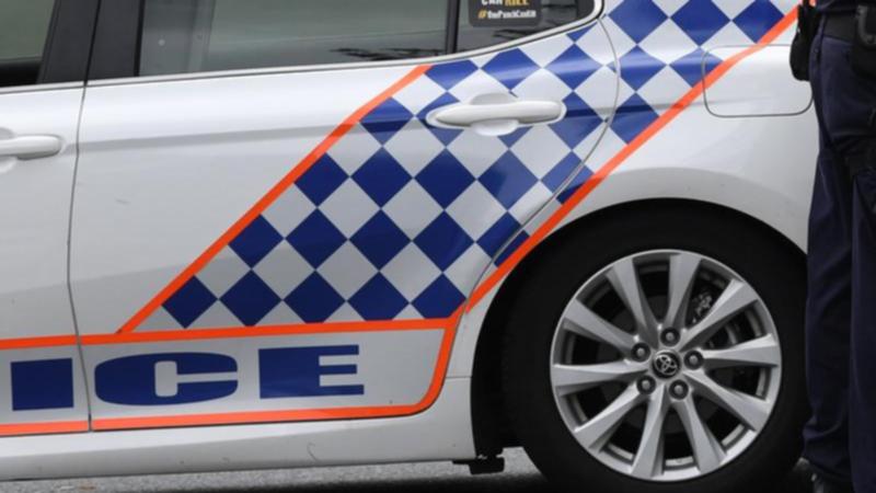 A man has been shot by police after he allegedly threatened whtm with a knife at a hospital.