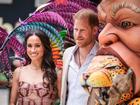 BOGOTA, COLOMBIA - AUGUST 15: Meghan, Duchess of Sussex and Prince Harry, Duke of Sussex pose for a photo at Centro Nacional de las Artes Delia Zapata during a visit to Colombia on August 15, 2024 in Bogota, Colombia. (Photo by Diego Cuevas/Getty Images) Diego Cuevas