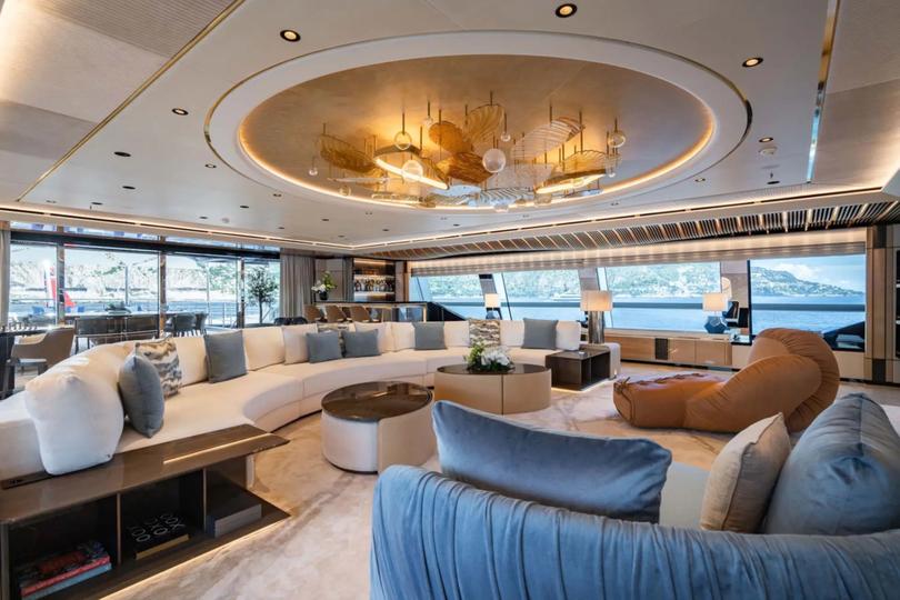 Luxury superyacht Malia costs $2.1 million a week.