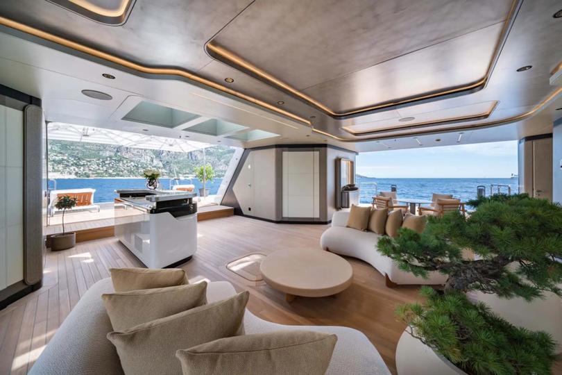 Luxury superyacht Malia costs $2.1 million a week.