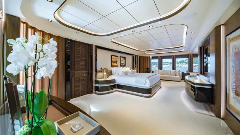 Luxury superyacht Malia costs $2.1 million a week.