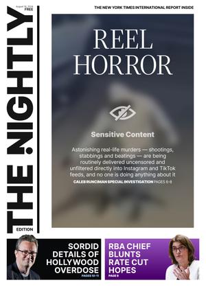 The front page of The Nightly for 16-08-2024