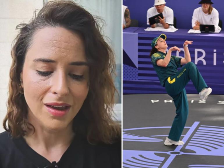 An AusBreaking leader has questioned some of Rachael Gunn’s moves during her Paris performance.