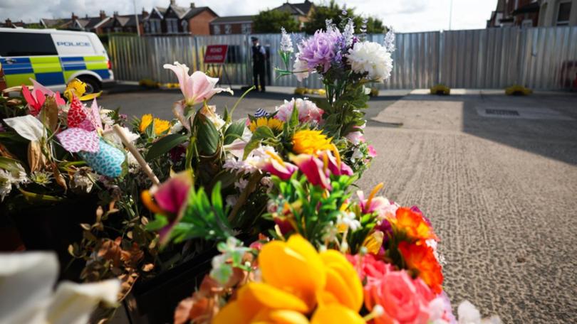 Floral tributes