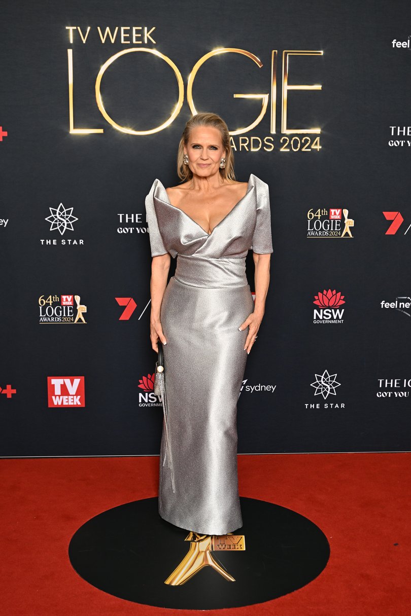 SYDNEY, AUSTRALIA - AUGUST 18: Shaynna Blaze attends the 64th TV WEEK Logie Awards at The Star on August 18, 2024 in Sydney, Australia. (Photo by James Gourley/Getty Images for TV WEEK Logie Awards)