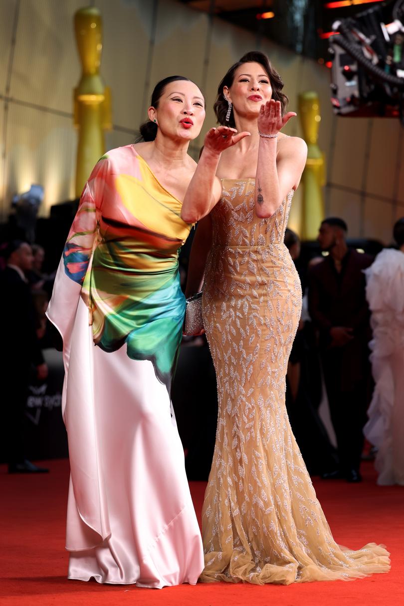 SYDNEY, AUSTRALIA - AUGUST 18: Poh Ling Yeow and Sofia Levin attend the 64th TV WEEK Logie Awards at The Star on August 18, 2024 in Sydney, Australia. (Photo by Hanna Lassen/Getty Images for TV WEEK Logie Awards)