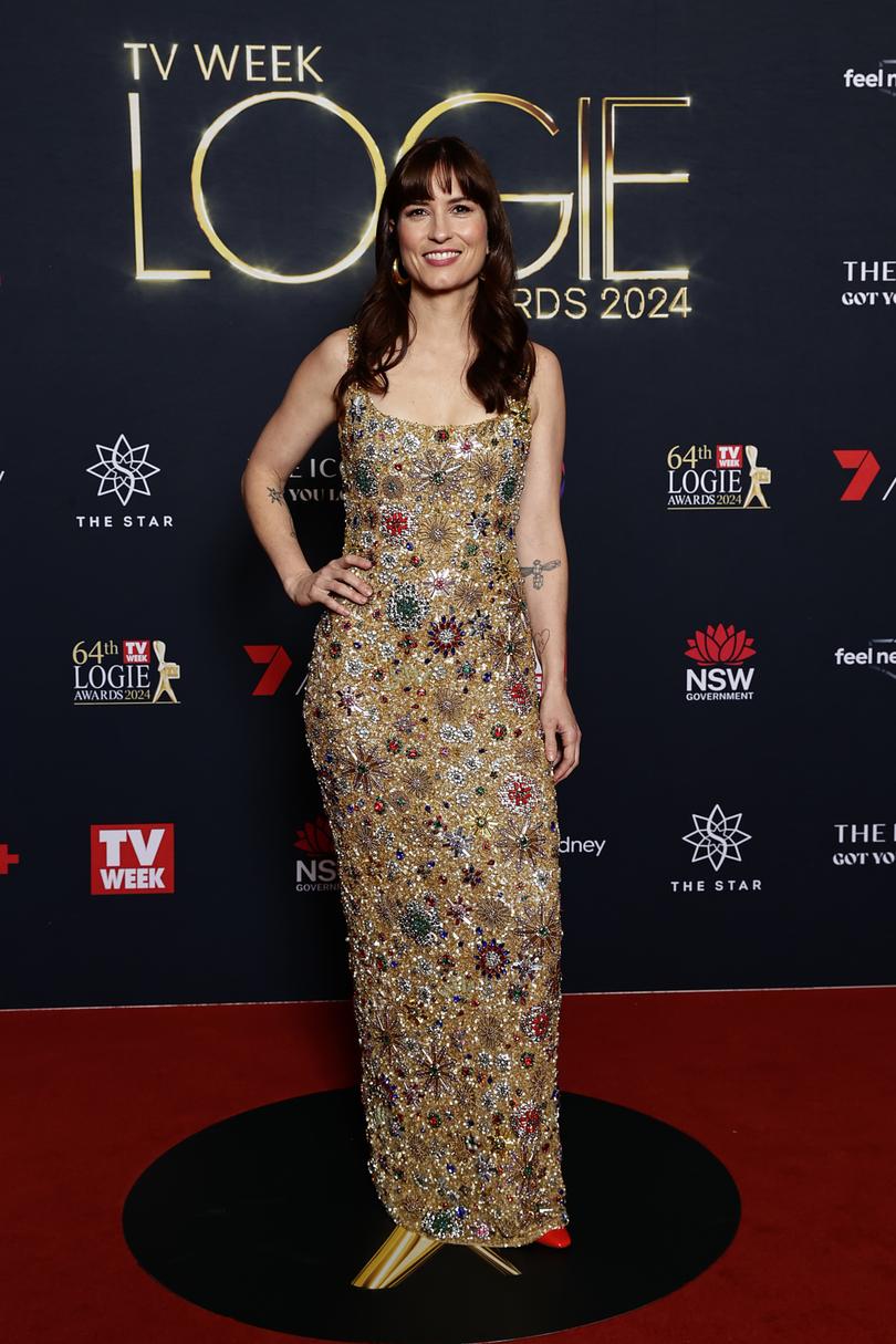 SYDNEY, AUSTRALIA - AUGUST 18: Missy Higgins attends the 64th TV WEEK Logie Awards at The Star, Sydney on August 18, 2024 in Sydney, Australia. (Photo by Sam Tabone/Getty Images)