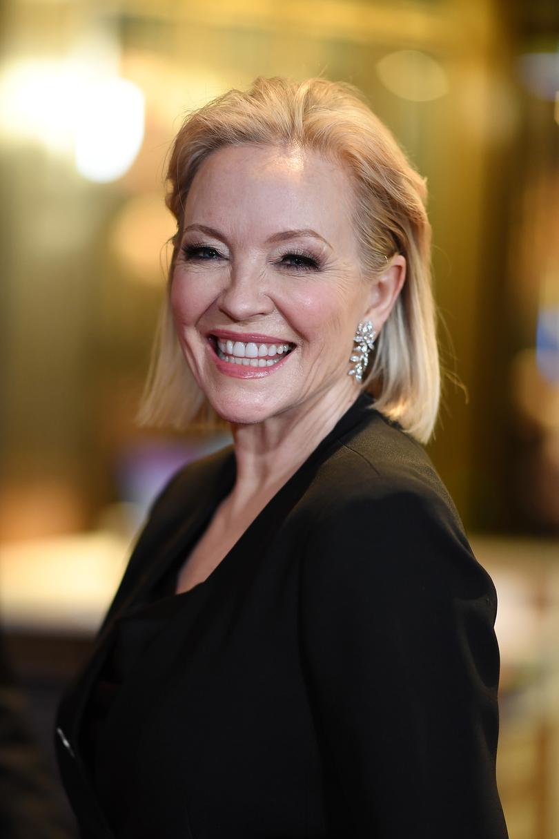 SYDNEY, AUSTRALIA - AUGUST 18: Rebecca Gibney attends the 64th TV WEEK Logie Awards at The Star, Sydney on August 18, 2024 in Sydney, Australia. (Photo by Wendell Teodoro/Getty Images)