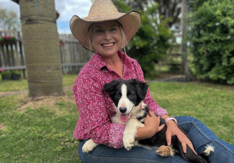 Muster Dogs. Cilla Pershouse and her dog Ash Barky bonded instantly.