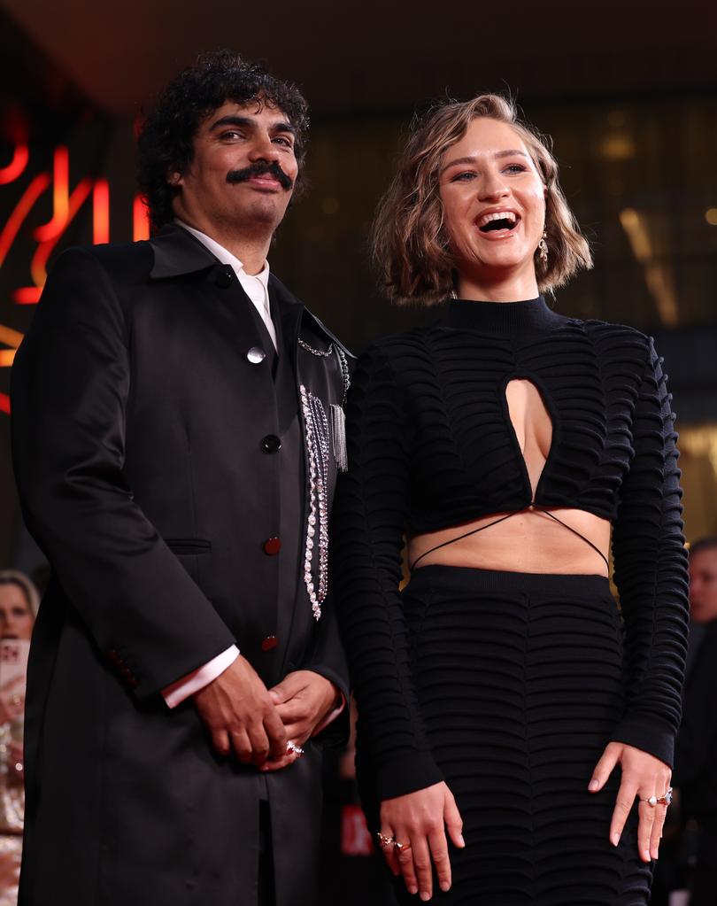 SYDNEY, AUSTRALIA - AUGUST 18: Tony Armstrong and Rona Glynn-McDonald attends the 64th TV WEEK Logie Awards at The Star on August 18, 2024 in Sydney, Australia. (Photo by Hanna Lassen/Getty Images for TV WEEK Logie Awards)