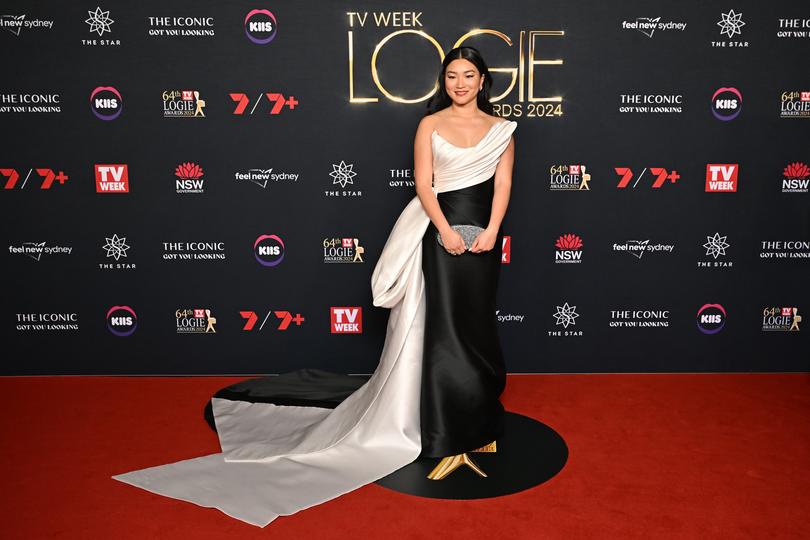 SYDNEY, AUSTRALIA - AUGUST 18: Michelle Lim Davidson attends the 64th TV WEEK Logie Awards at The Star on August 18, 2024 in Sydney, Australia. (Photo by James Gourley/Getty Images for TV WEEK Logie Awards)