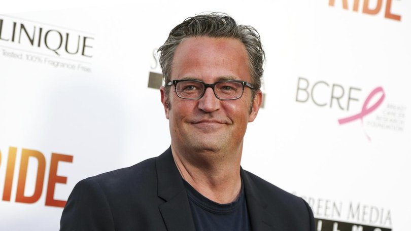 Matthew Perry died on October 28, 2023 aged 54 from the "acute effects" of anaesthetic. (AP PHOTO)