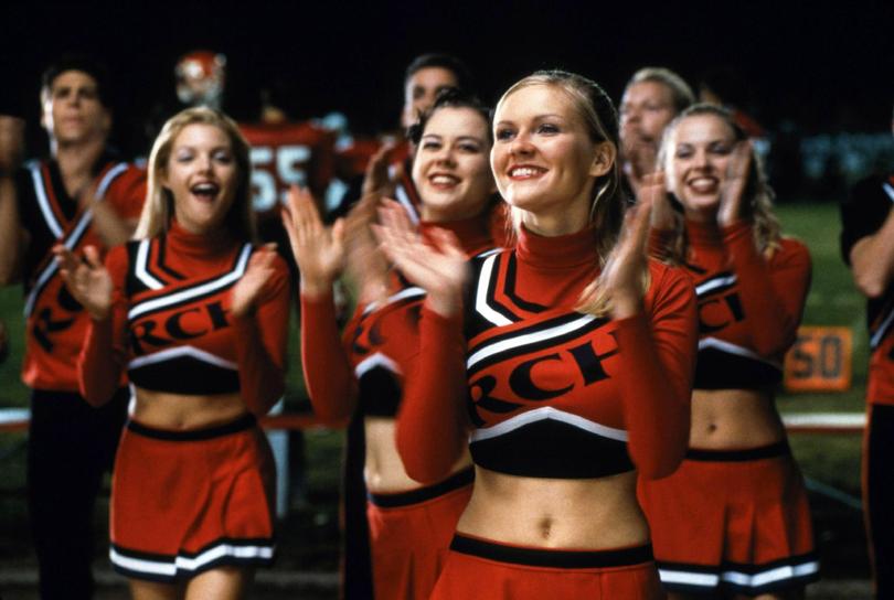 Bring It On starred Kirsten Dunst as a cheerleader trying to find redemption for her team.