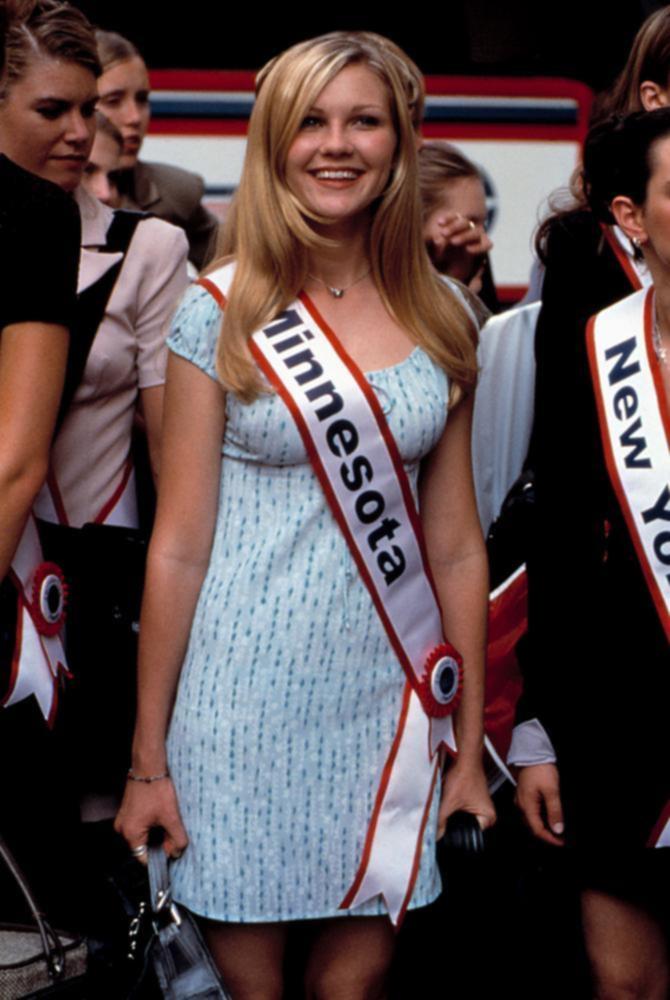 Kirsten Dunst in the beauty pageant satire Drop Dead Gorgeous.