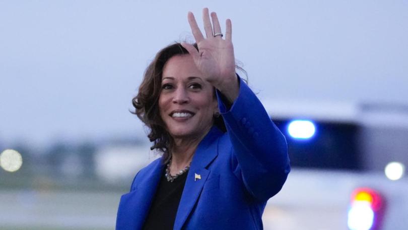 Vice-President Kamala Harris has arrived in Chicago for the Democratic National Convention.