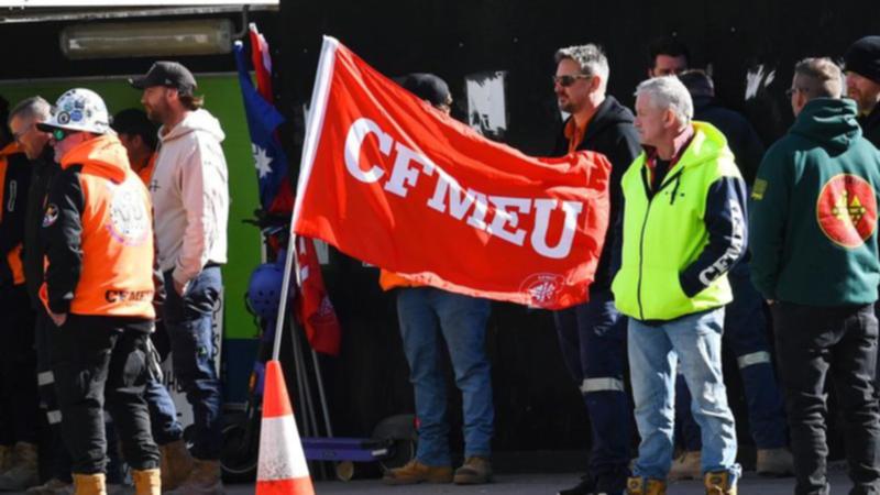 Legislation has been passed that forces the CFMEU to accept an external administrator. 