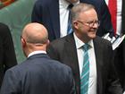 Prime Minister Anthony Albanese and Opposition Leader Peter Dutton during Question Time in the House of Representatives at Parliament House.