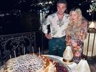 Madonna posed with her son Rocco as they celebrated his 24th birthday in Italy.