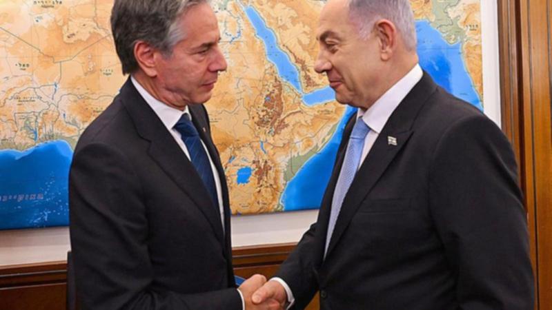 US Secretary of State Antony Blinken has met with Israeli Prime Minister Benjamin Netanyahu. 