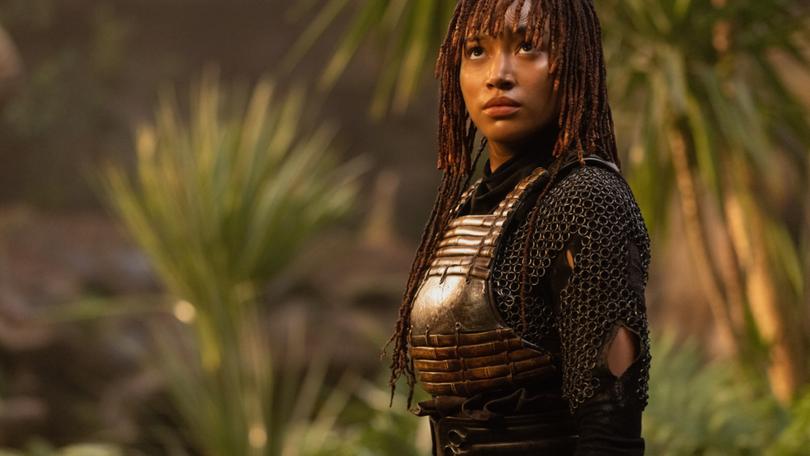 Mae (Amandla Stenberg) in Lucasfilm's THE ACOLYTE, exclusively on Disney+.