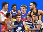 There are 10 teams vying for the top eight in the final round of the AFL season. Here's where they might end up.